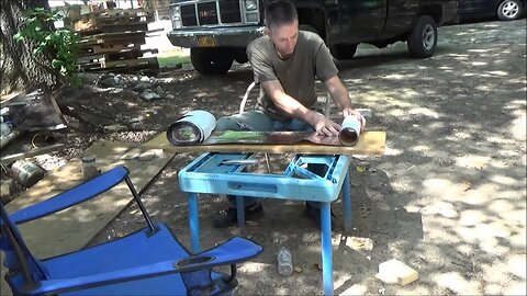 Installing My Tiny House Door And Sealing Gaps In Sheathing