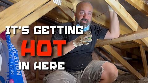 Finished Garage Attic Insulation