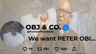 Is Obasanjo Supporting Peter Obi For President 2023?