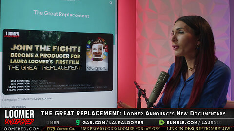 Laura Loomer Premieres Trailer for Her First Full Length Documentary "The Great Replacement"