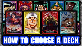 Which One Piece Deck Is For You? - Which One Piece Deck Is Best For A New Player? OP5 Edition
