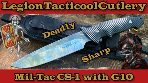 Mil-Tac CS-1 #miltac #miltacknives #edc #outdoors #bushcraft #knives #fixedblade #combatknife