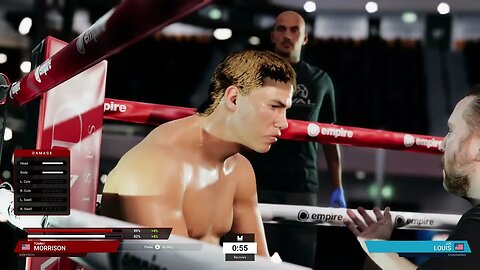 Undisputed Boxing Online Unranked Gameplay Tommy Morrison vs Joe Louis 2
