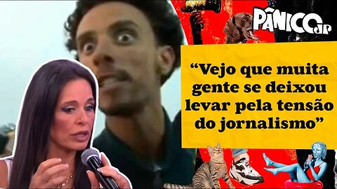 CARLA VILHENA REVELA COMO SE PROTEGEU DA LOUCURA DO HARD NEWS