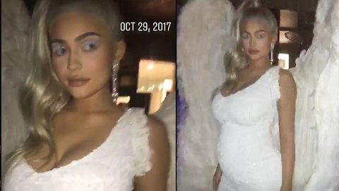 Kylie Jenner Reveals Secret Halloween Pregnancy Video