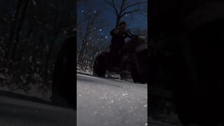 3 Wheeler in the snow