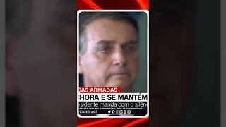 Análise: Bolsonaro chora e se mantém em silêncio | @shortscnn