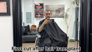 I Risk My First Cut After Hair Transplant (Level Up Day 61)