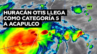 Otis toca tierra en el puerto mexicano de Acapulco como huracán de máxima categoría