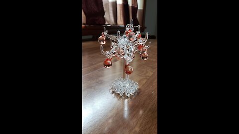 Apple Tree made out of glass