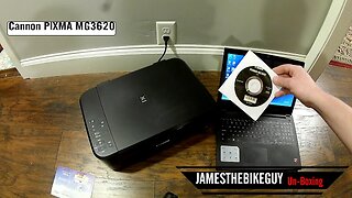 Unboxing and Setup Wireless Print Canon PIXMA Printer