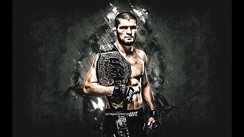 Khabib was taken down only once in UFC career