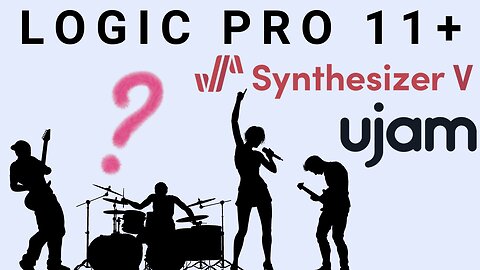 Logic Pro 11 + Synth V + UJAM GTR = ROCK OPERA | Session Players & Virtual Guitarists with Vocalist