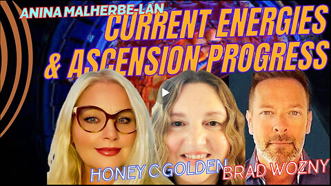 CURRENT ENERGIES AND ASCENSION UPDATE, WITH HONEY C GOLDEN & BRAD WOZNY