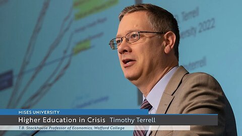 Higher Education in Crisis | TImothy Terrell