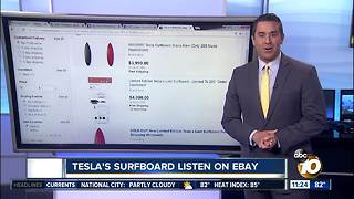 Tesla sells $1,500 surfboard