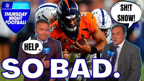 Thursday Night Football Gets ROASTED over AWFUL Colts Broncos Game! CRUSHED EVERYWHERE!