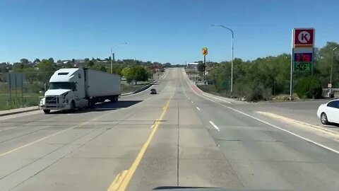 Abandoned my co-driver, trucking from Missouri to Willcox Arizona.