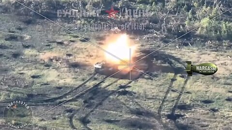 T-90M & T-64BV tanks hit with Russian kamikaze drones