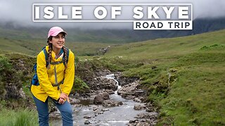 Fairy Pools & the BEST VIEW on the Isle Of Skye | Scotland Road Trip