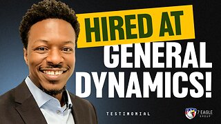 From US Army to getting HIRED at General Dynamics