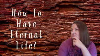 How to Have Eternal Life | John 6:51-56 KJV #shorts #kjv #bibleverse