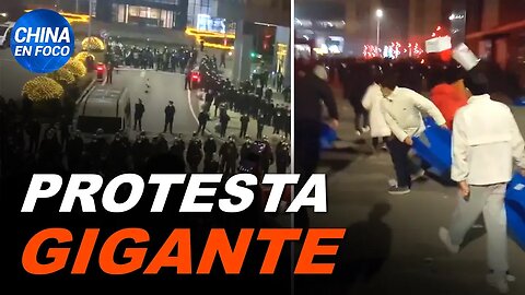 Protesta gigante en fábrica de pruebas para el virus en China. Funerarias 24 hs a máxima capacidad