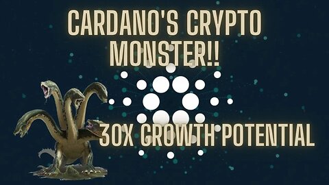 CARDANO'S CRYPTO MONSTER | HAIL HYDRA!!