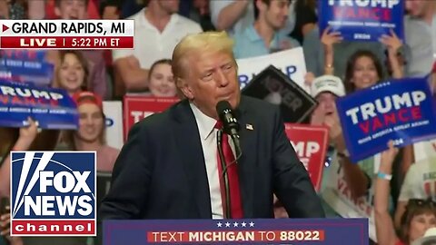 Trump speaks at first rally since assassination attempt