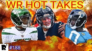 WR HOT TAKES! Garrett Wilson the WR1? Calvin Ridley top 5? Plus Lesbien bingo at a whiskey bar?!