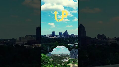 Greensboro Unveiled: Drone's Eye View 🌆 | #YTShorts #GSO #UP