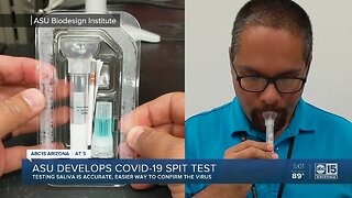 ASU scientists developing saliva-based coronavirus test