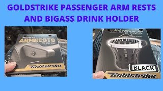 GOLDSTRIKE PASSENGER ARM RESTS AND BIGASS DRINK HOLDER