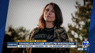 Colorado Kavanaugh accuser continues push for FBI investigation