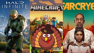 Thanksgiving Special | Minecraft Halo and React Andy | SFCLive #14