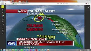 Tsunami Alert in Alaska