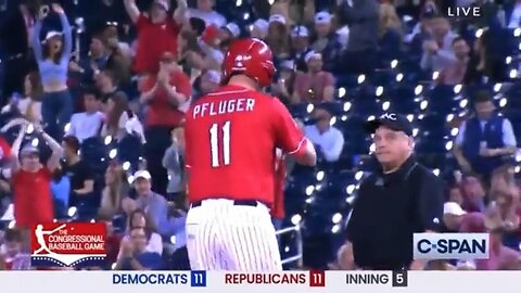 GOP beats the Democracts in baseball