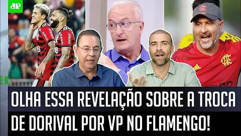 "ISSO É INFORMAÇÃO! O Dorival ME FALOU que o Flamengo..." REVELAÇÃO É FEITA durante DEBATE!