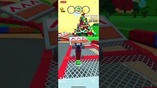 Mario Kart Tour - Red B Dasher Kart Gameplay (Holiday Tour Gift Reward)