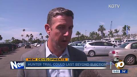 Duncan Hunter trial could last beyond election