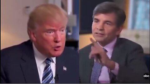 💥 President Trump ENDS ABC Hack George Stephanopoulos, Like Only He Can!