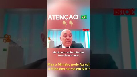 Alexandre de Morais diz que se mexer com a família dele, ele Processa!