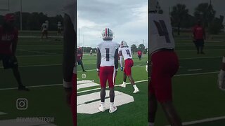 These high school athletes are built different 😳 #football #shorts #funny