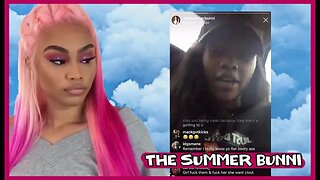 Offset Mistress The Summer Bunni on IG Live Talking Offset, Cuban Doll & Cardi B | Famous Ent