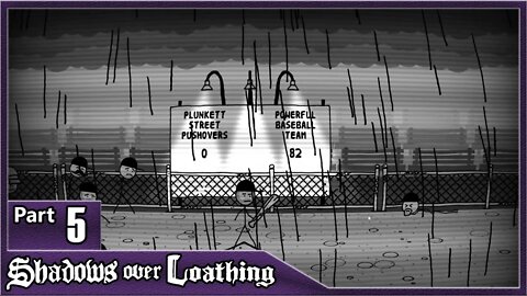 Shadows Over Loathing, Part 5 / Chapter 3: Back To School, Compass Puzzle, Frat House, Secret Lab