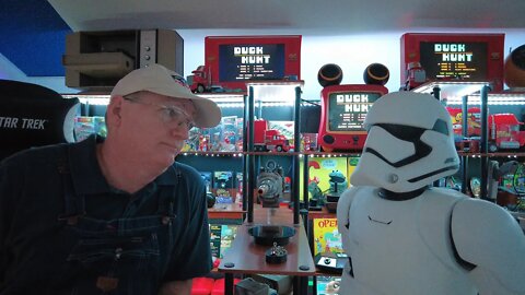 Playing Duck Hunt with a Stormtrooper