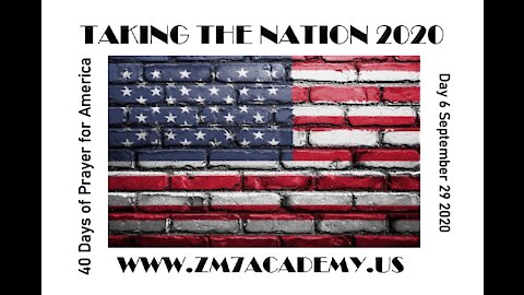 Taking the Nation 2020: Countdown Day 6 | Zari Banks, M.Ed | Sep. 29, 2020 - PWPP