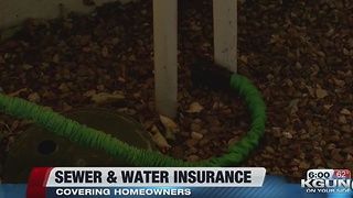 city suggests water and sewer insurance for homeowners
