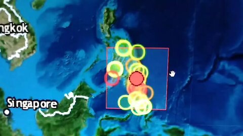 6.0 Earthquake Philippines & Fire Map & Tropical Cyclone Freddy. 3/7/2023