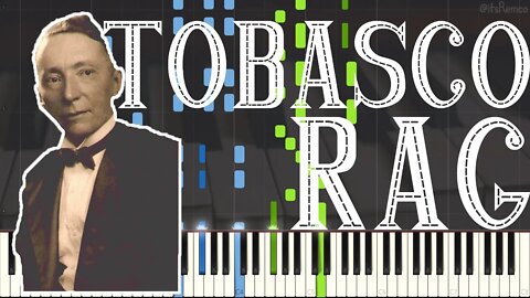 Charles L. Johnson - Tobasco Rag 1909 (Ragtime Waltz Piano Synthesia)